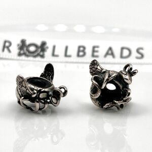 TROLLBEADS Bumble Bee Spacer Stopper Silver LAA 925 NEW w Tags! $ per piece